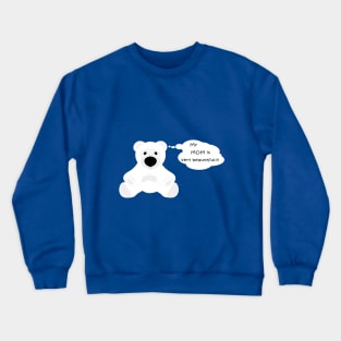 Pretty bear cub Crewneck Sweatshirt